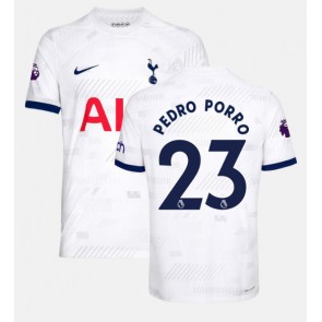 Tottenham Hotspur Pedro Porro #23 Koszulka Podstawowych 2023-24 Krótki Rękaw